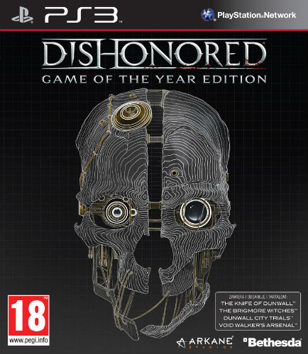 Dishonored Game of The Year (PS3) PL
