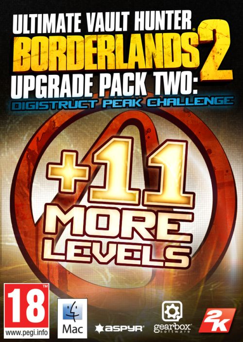 Borderlands 2 Ultimate Vault Hunter Upgrade Pack 2 Digistruct Peak Challenge (MAC) klucz Steam