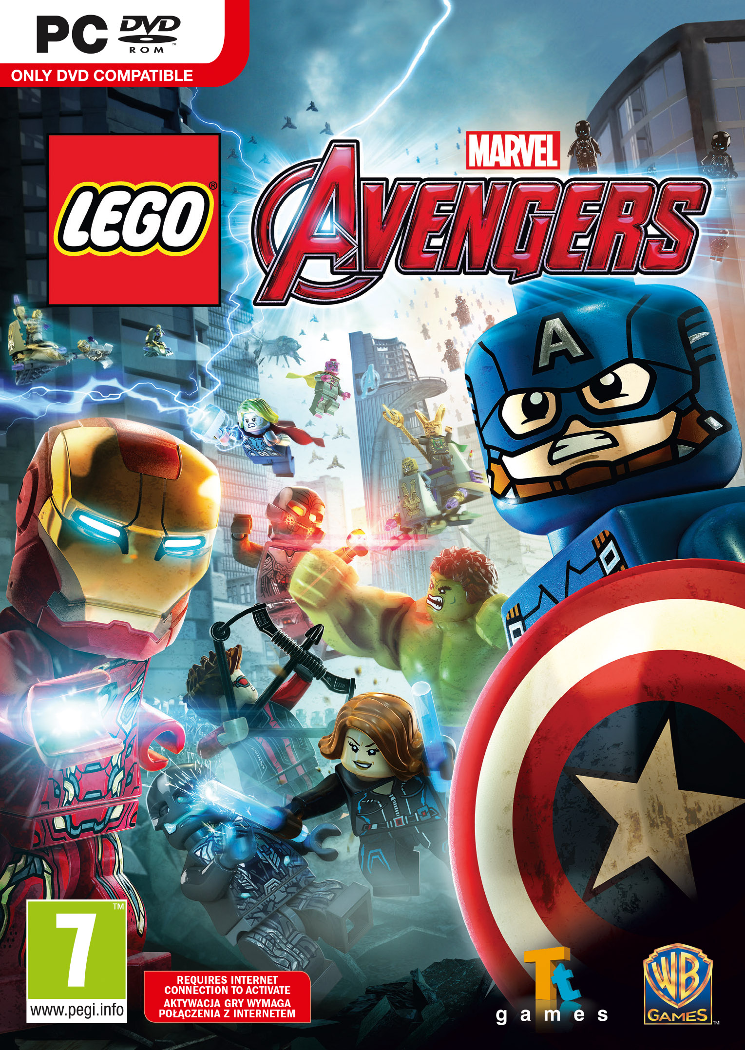 LEGO Marvel Avengers (PC) klucz Steam