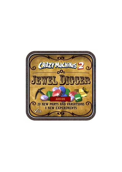 Crazy Machines 2: Jewel Digger DLC (PC) klucz Steam