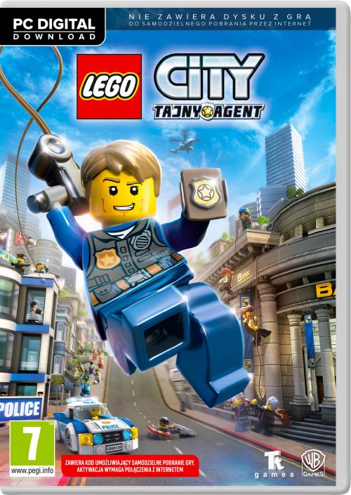 LEGO City: Tajny Agent (PC) PL klucz Steam