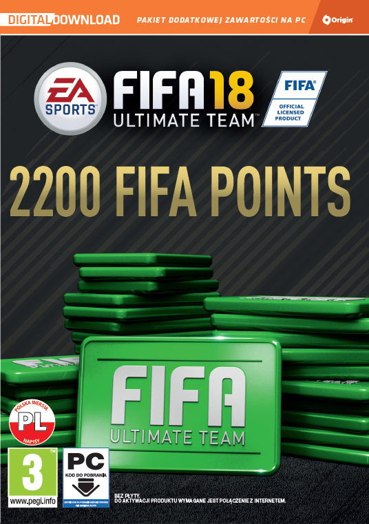 FIFA 18/19 - Points (PC) DIGITAL 2200 punktów
