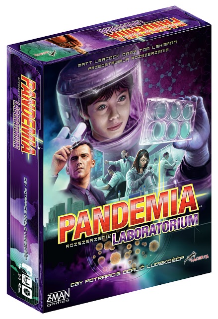 Pandemia (Pandemic) - Laboratorium (Gra Planszowa)