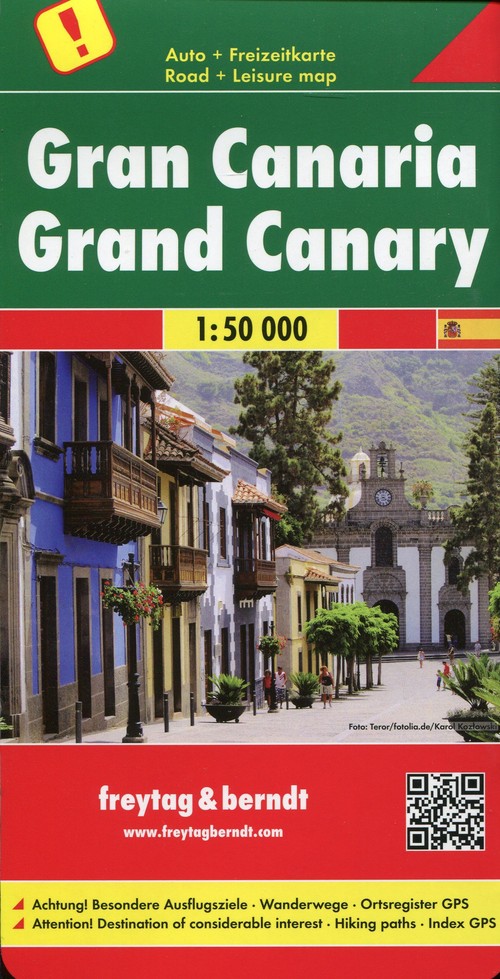 Gran Canaria 1:50 000 Mapa samochodowa