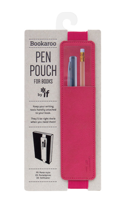 Bookaroo Pen Pouch Uchwyt na długopis do książki różowy