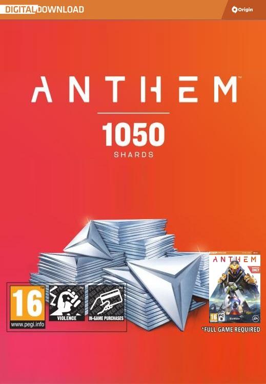 Anthem: 1050 Shards - pakiet tektytów