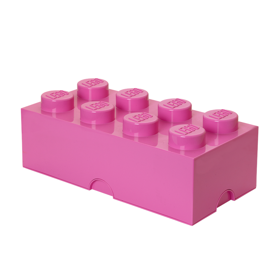 Pojemnik LEGO 8 Różowy