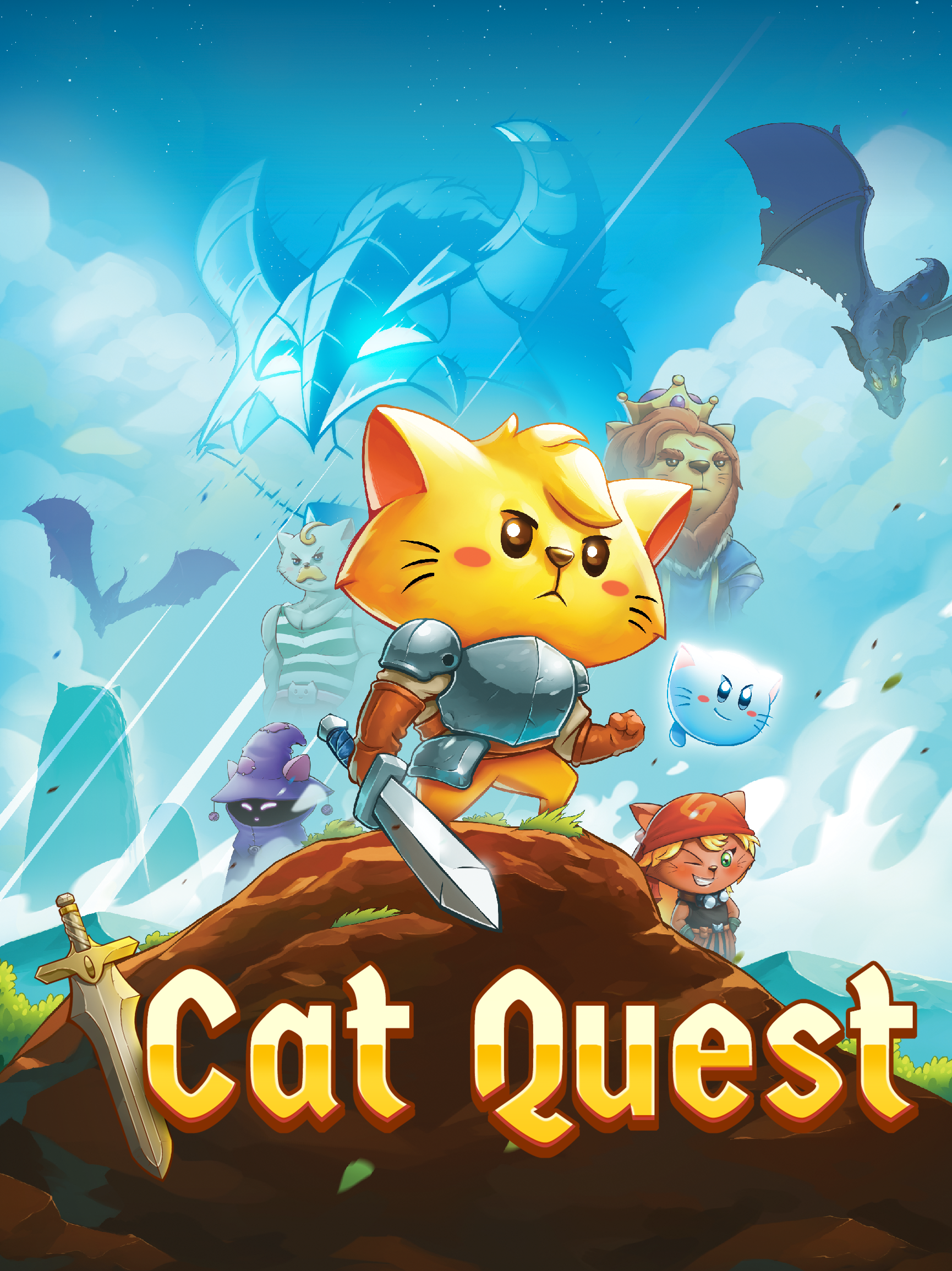 The cat quest. Cat Quest 2 ps4. PLAYSTATION 4 - Cat Quest. Кот квест. Cat Quest Дракот.