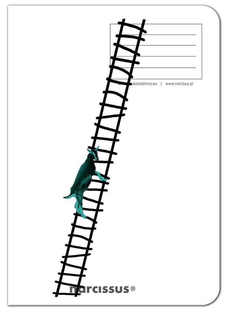 Zeszyt A5/32K kratka PP Fun Goat Ladder (4szt)