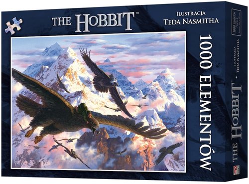 Puzzle Hobbit: Bilbo i orły 1000