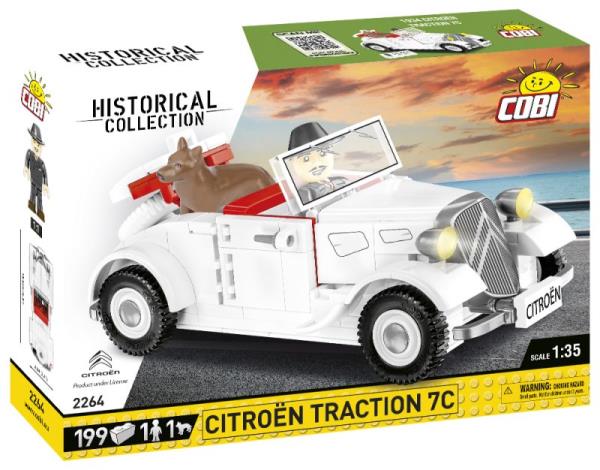 COBI 2264 Historical Collection WWII Citroen Traction 7C 199 klocków