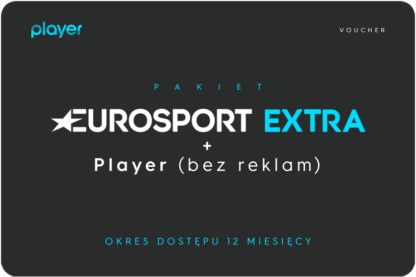 Pakiet EUROSPORT EXTRA + PLAYER (bez reklam) 12 miesięcy