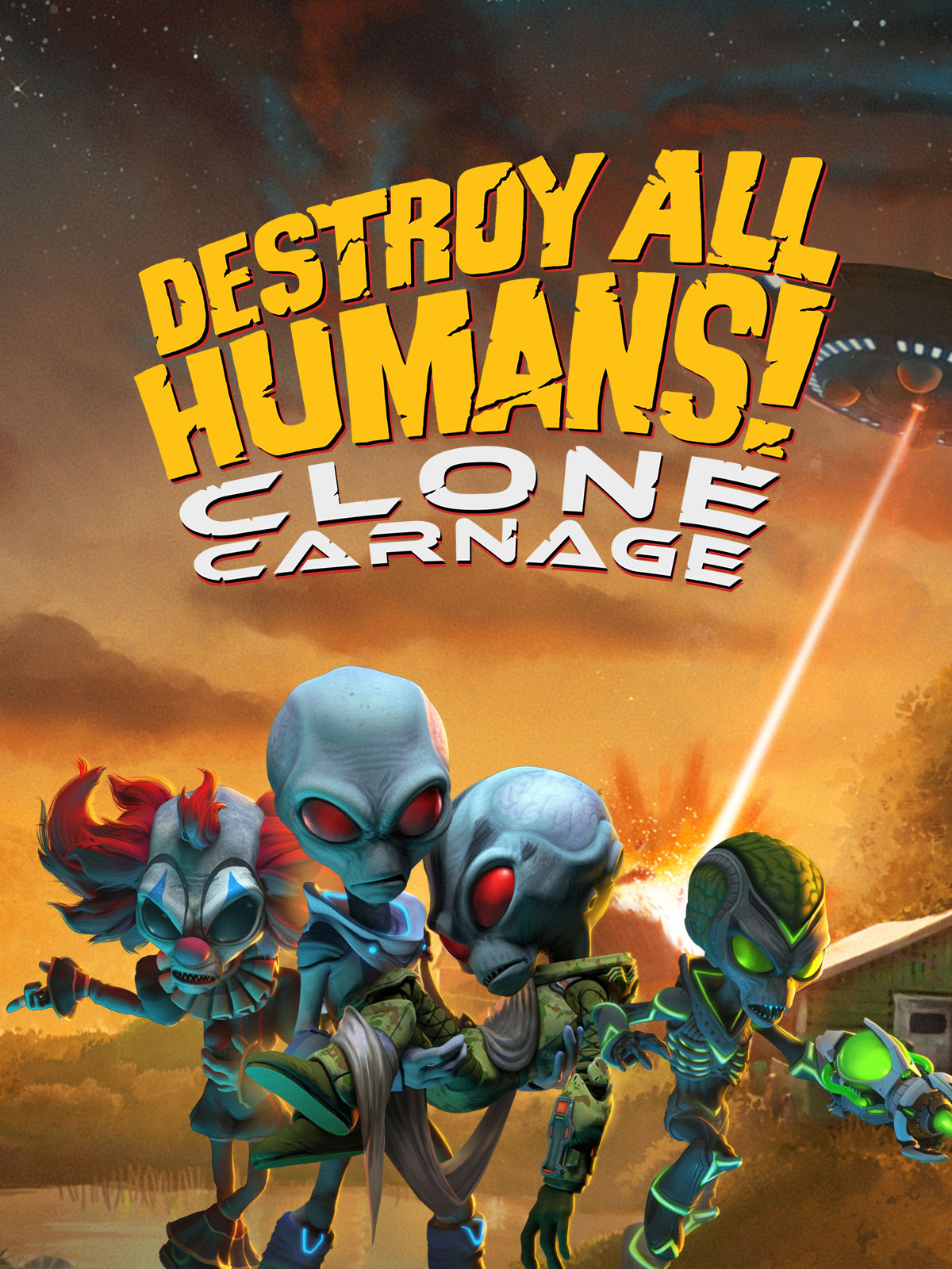 Destroy All Humans! - Clone Carnage (PC) klucz Steam