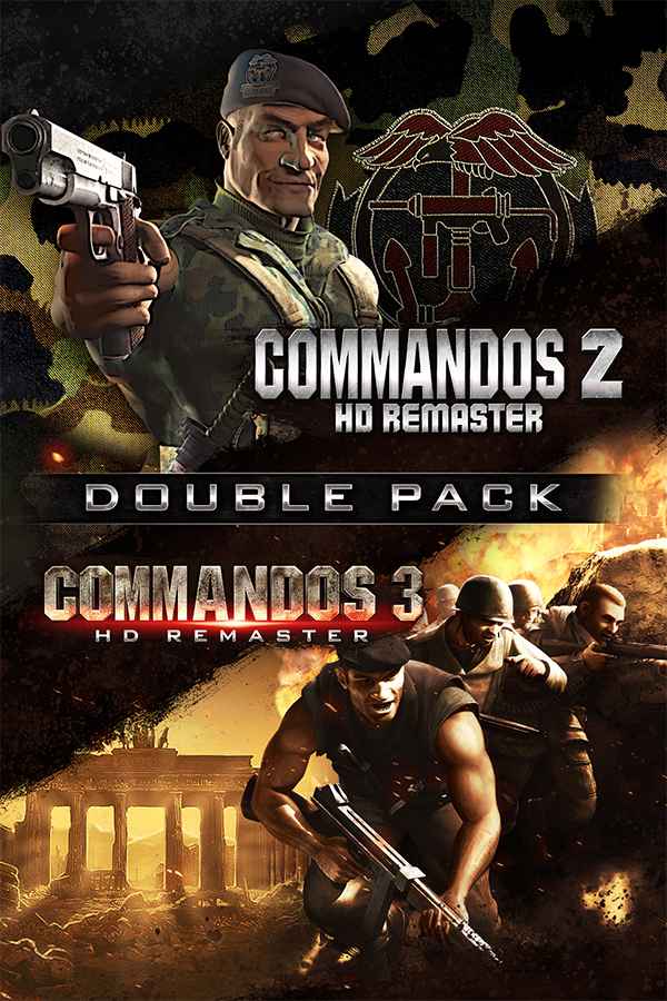 Commandos 2 HD & Commandos 3 HD Remaster Double pack (PC) klucz Steam