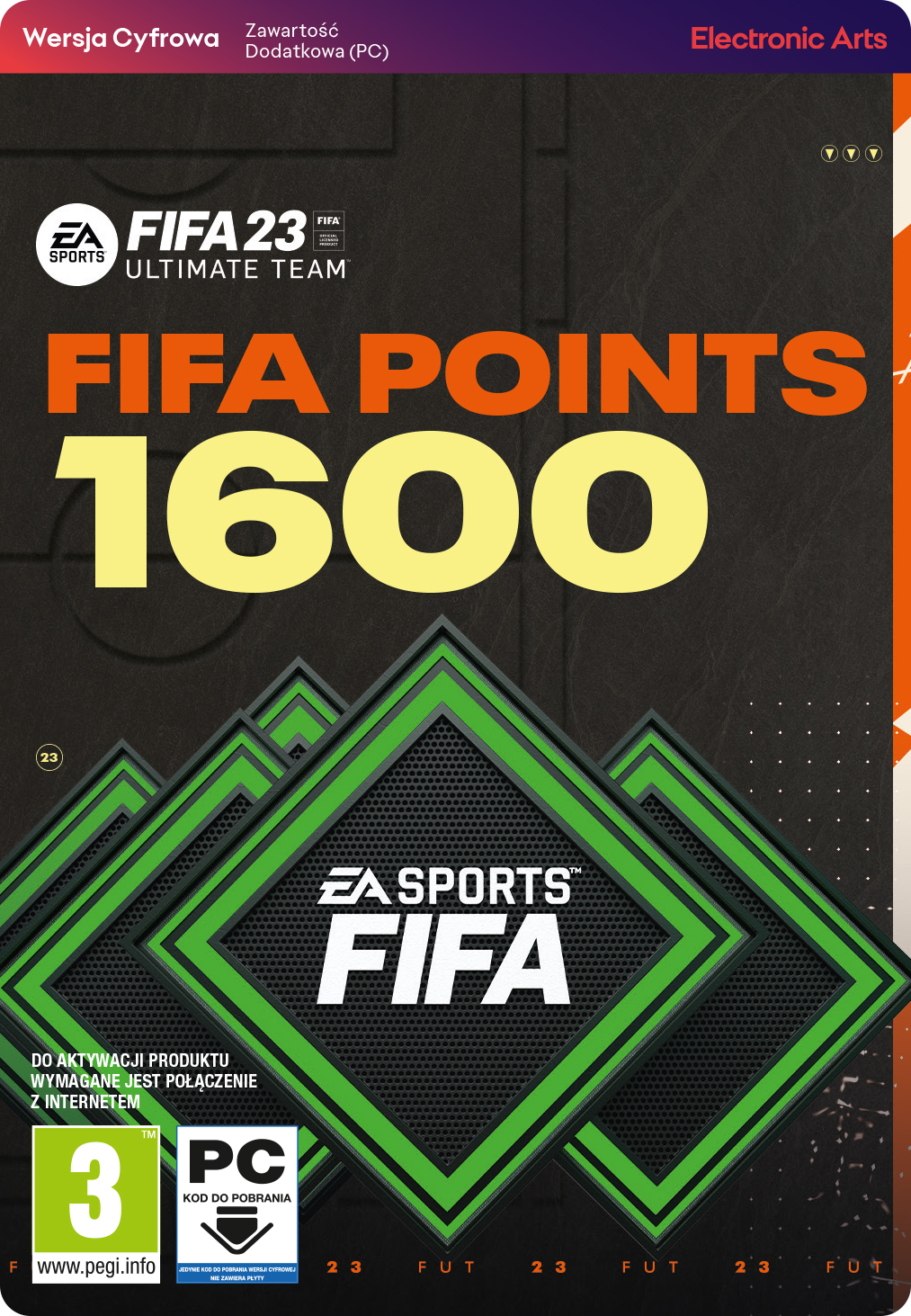 FIFA 23 ULTIMATE TEAM FIFA POINTS 1600