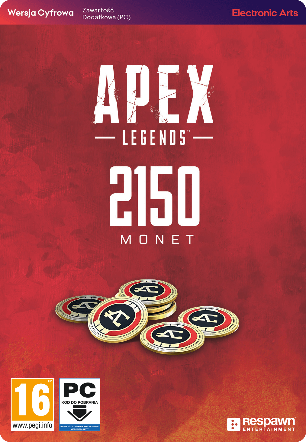 Apex Legends Coins 2150 Monet