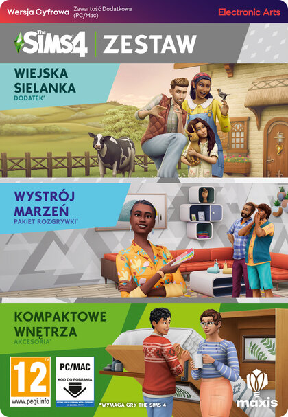 The Sims 4: Zestaw Marzenie dekoratora (PC) PL klucz EA App