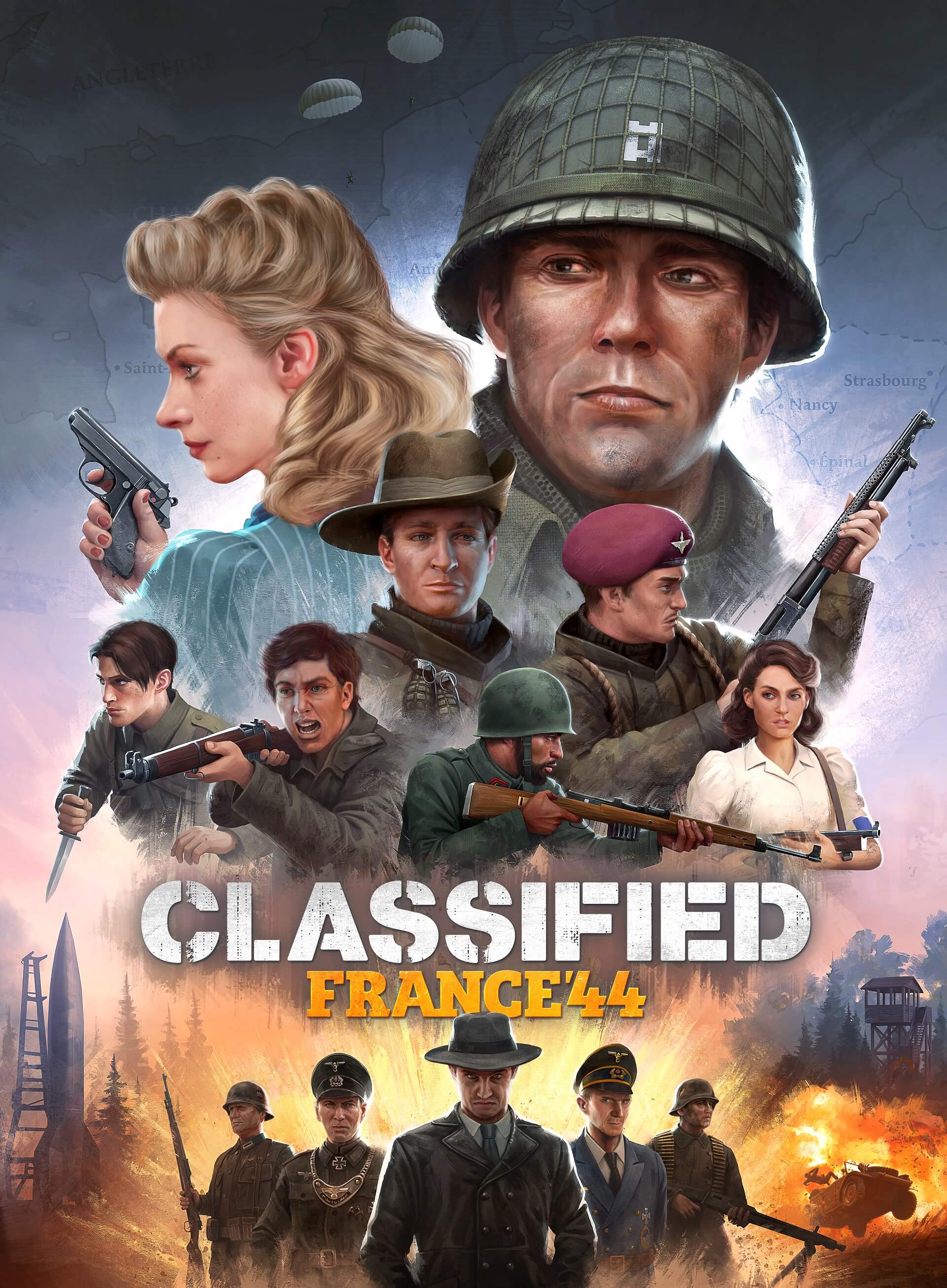 Classified: France '44 Standard Edition (PC) klucz Steam