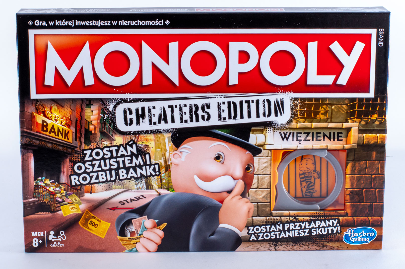 Monopoly Cheaters Edition Gra Planszowa Darmowa Dostawa Sklep Muve Pl