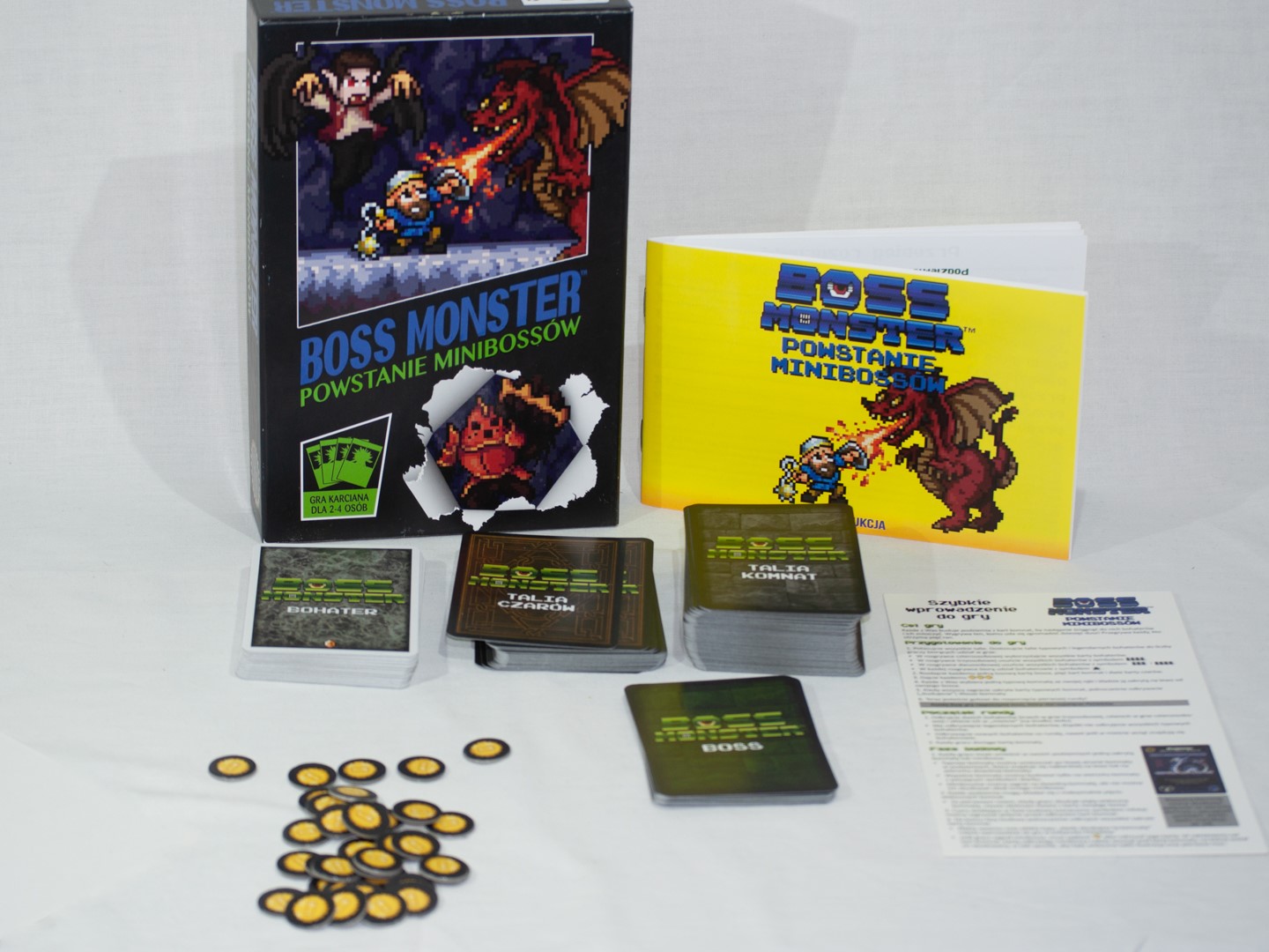 Boss Monster Powstanie Minibossów (Gra karciana) - Darmowa dostawa