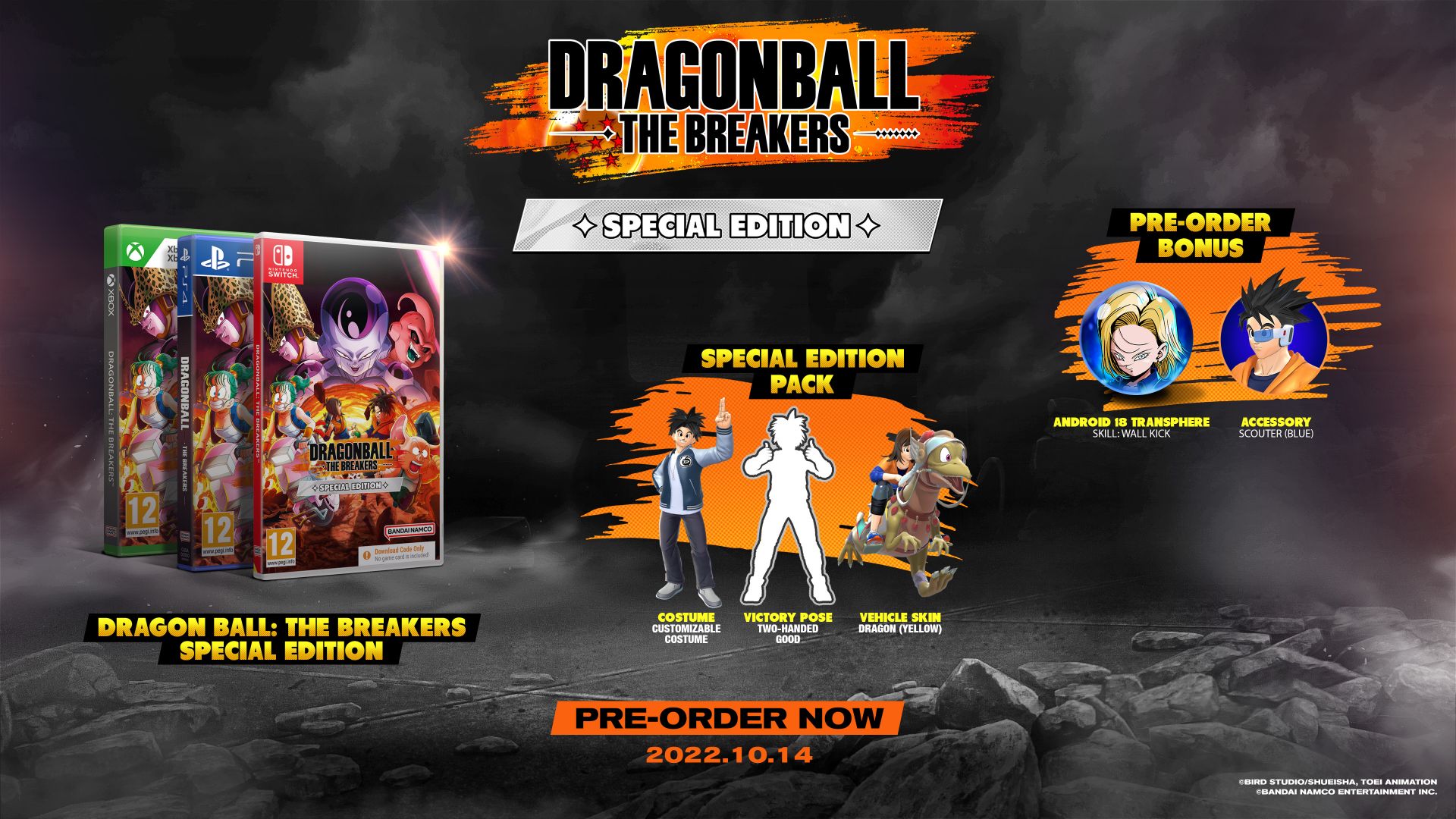 Comprar o DRAGON BALL: THE BREAKERS Special Edition