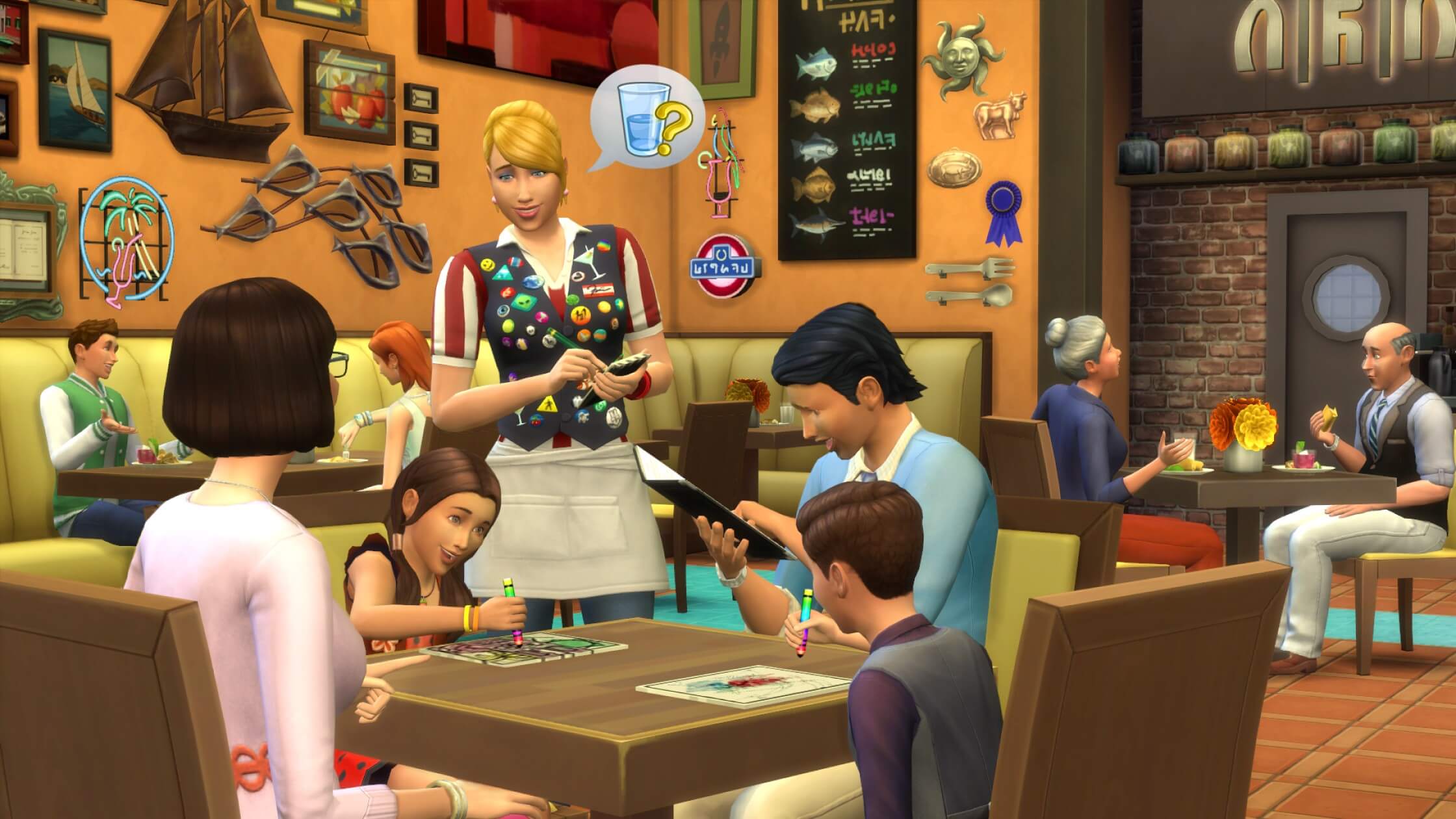 Zjedzmy Na Mieście The Sims 4 The Sims 4: Zjedzmy na mieście (PC) PL klucz EA App - sklep muve.pl