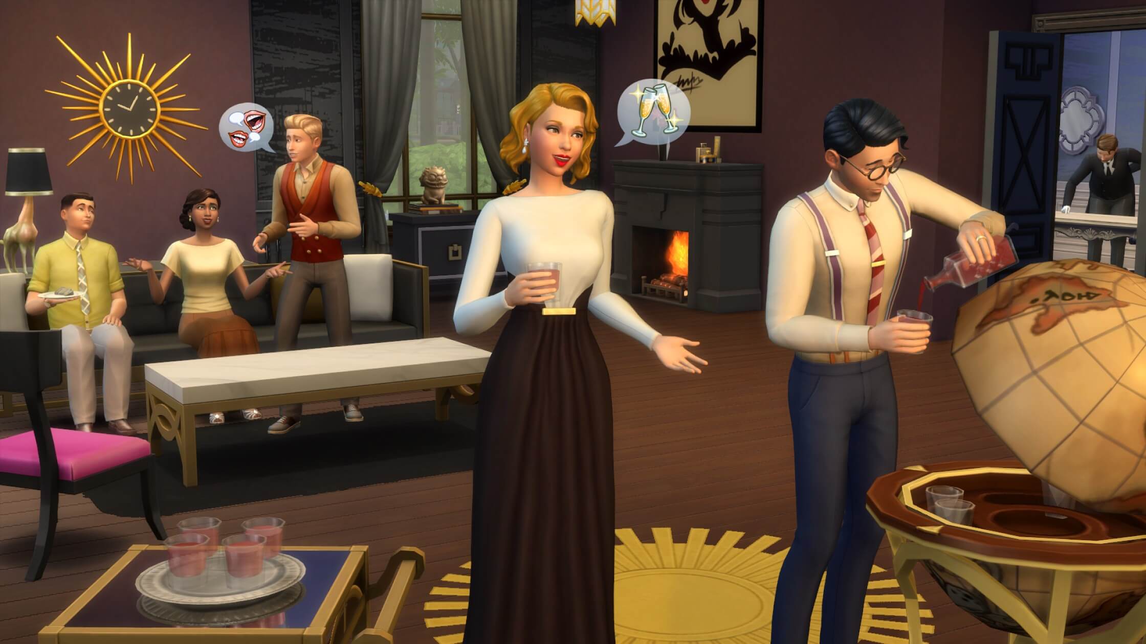 The Sims 4 Styl Dawnych Lat